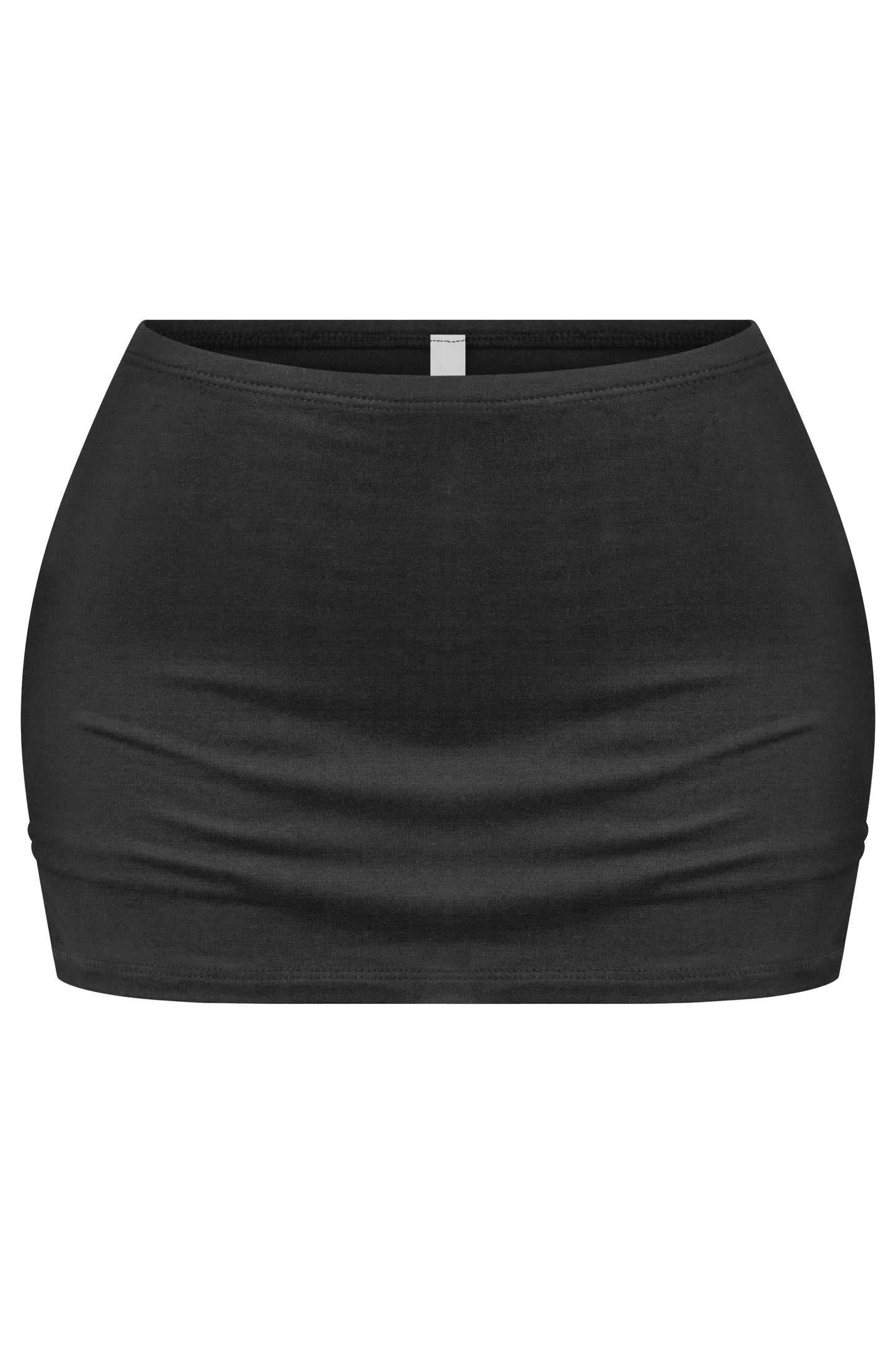 JAY- LOW WAISTED SKORTS W/ SIDE SLITS- BLACK-