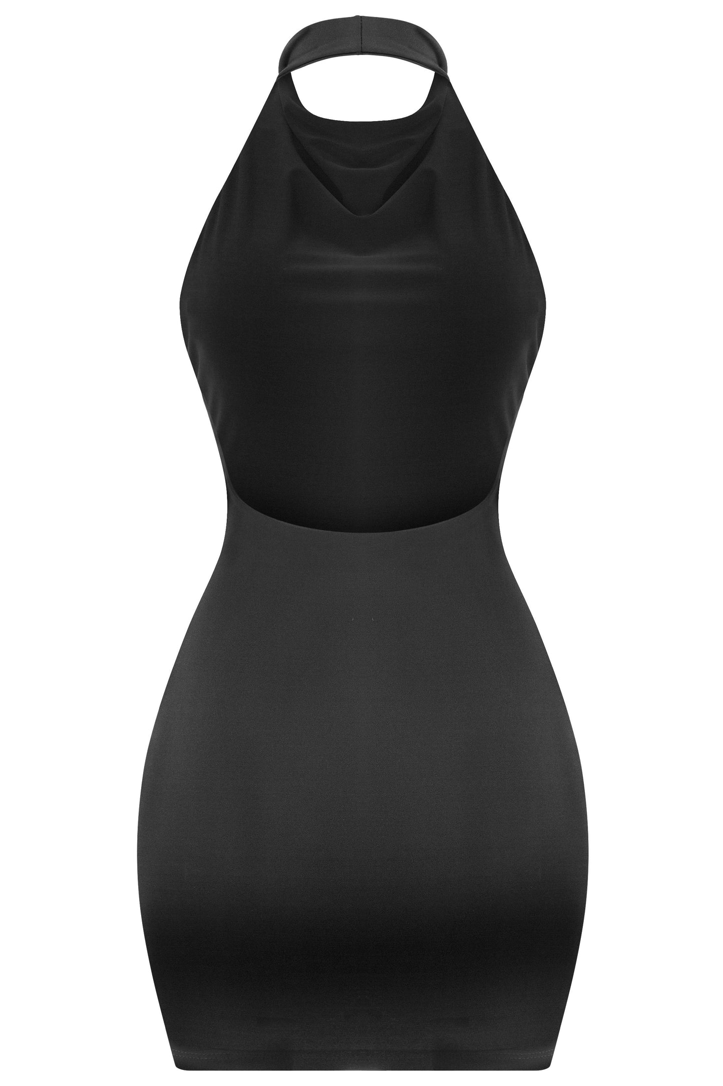 Halter Bodycon Mini Dress