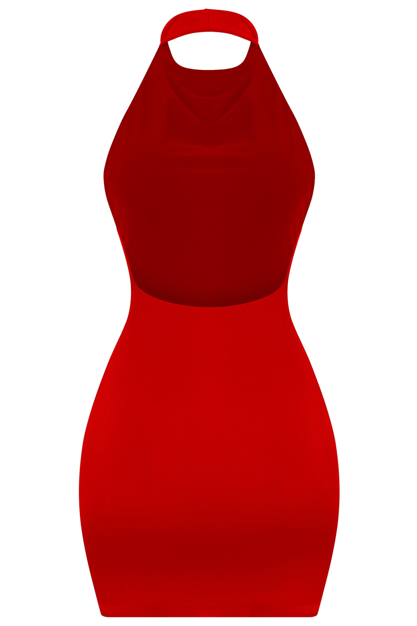 Halter Bodycon Mini Dress
