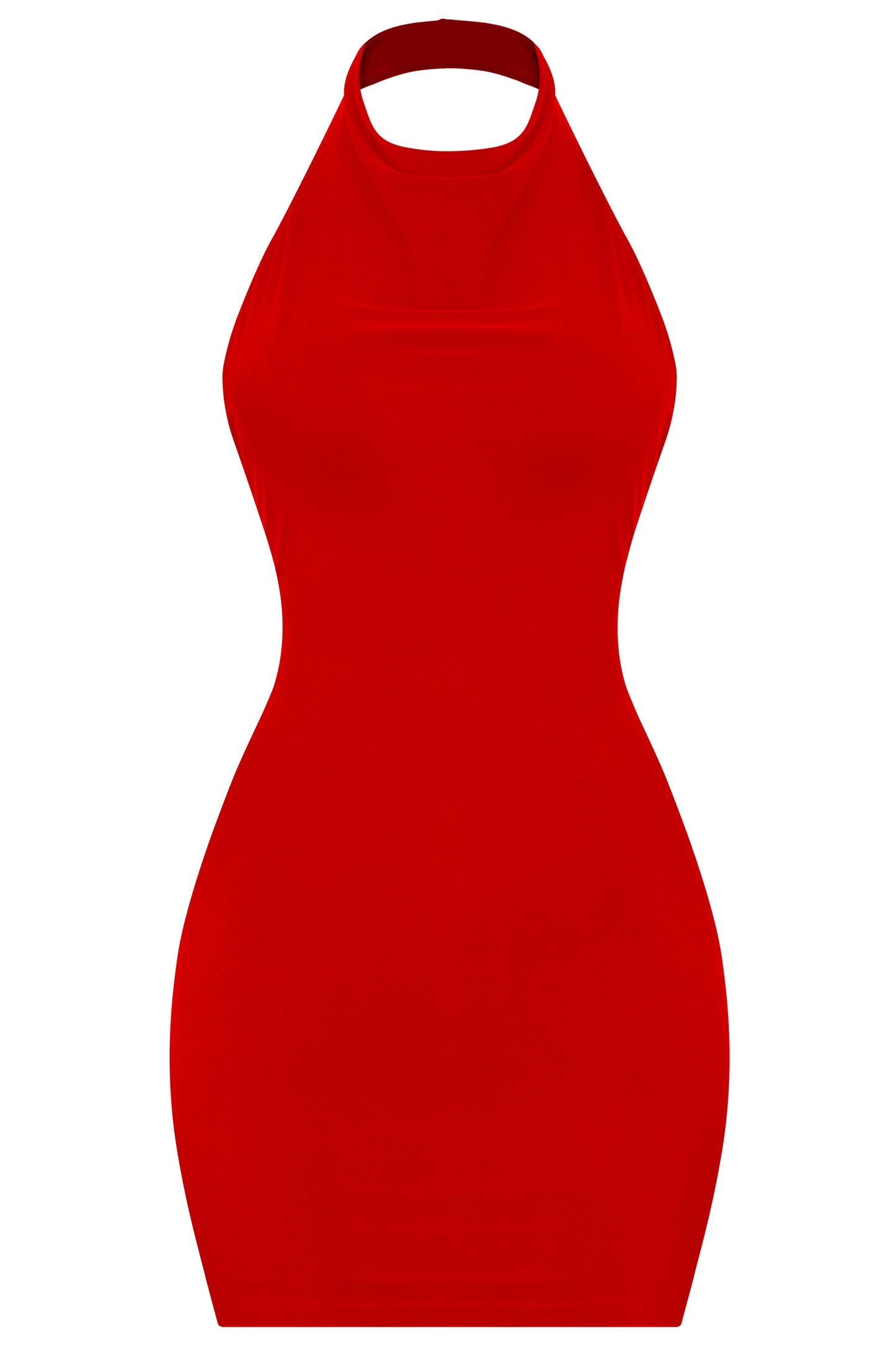 Halter Bodycon Mini Dress